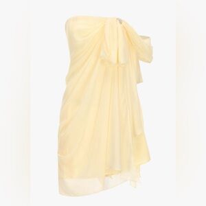 Nana Jacqueline Yellow Mini Dress